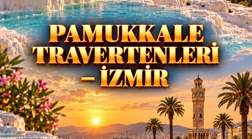 Pamukkale Travertenler - İzmir Turu 9-11 Ekim