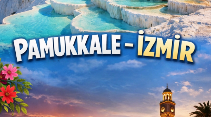 Pamukkale Travertenler - İzmir Turu 8-10 Mayıs
