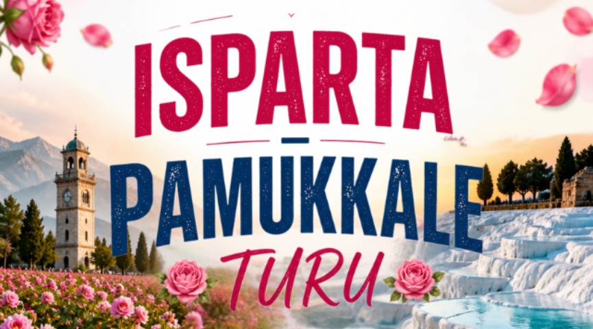 🌹Gül Hasadı Festivali´ne Özel Isparta – Pamukkale Turu 🌹 5-7 Haziran