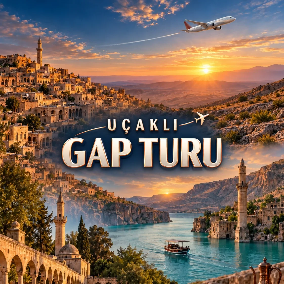 29 Ekim'e Özel Uçaklı Gap Turu