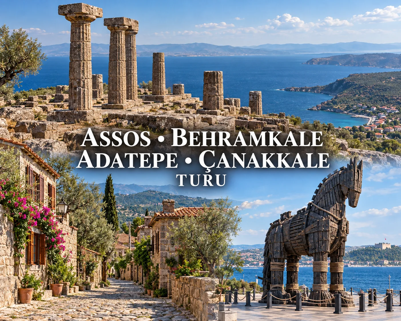 🏛️🌿 Assos • Behramkale • Adatepe • Çanakkale Turu 🌿🏛️