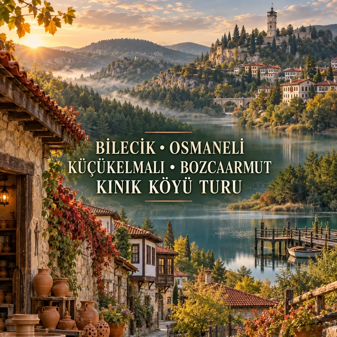 Bilecik • Osmaneli • Küçükelmalı • Bozcaarmut • Kınık Köyü Turu